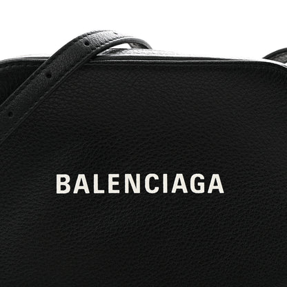 Balenciaga Calfskin Logo XS Everyday Camera Bag Black 9 of 11