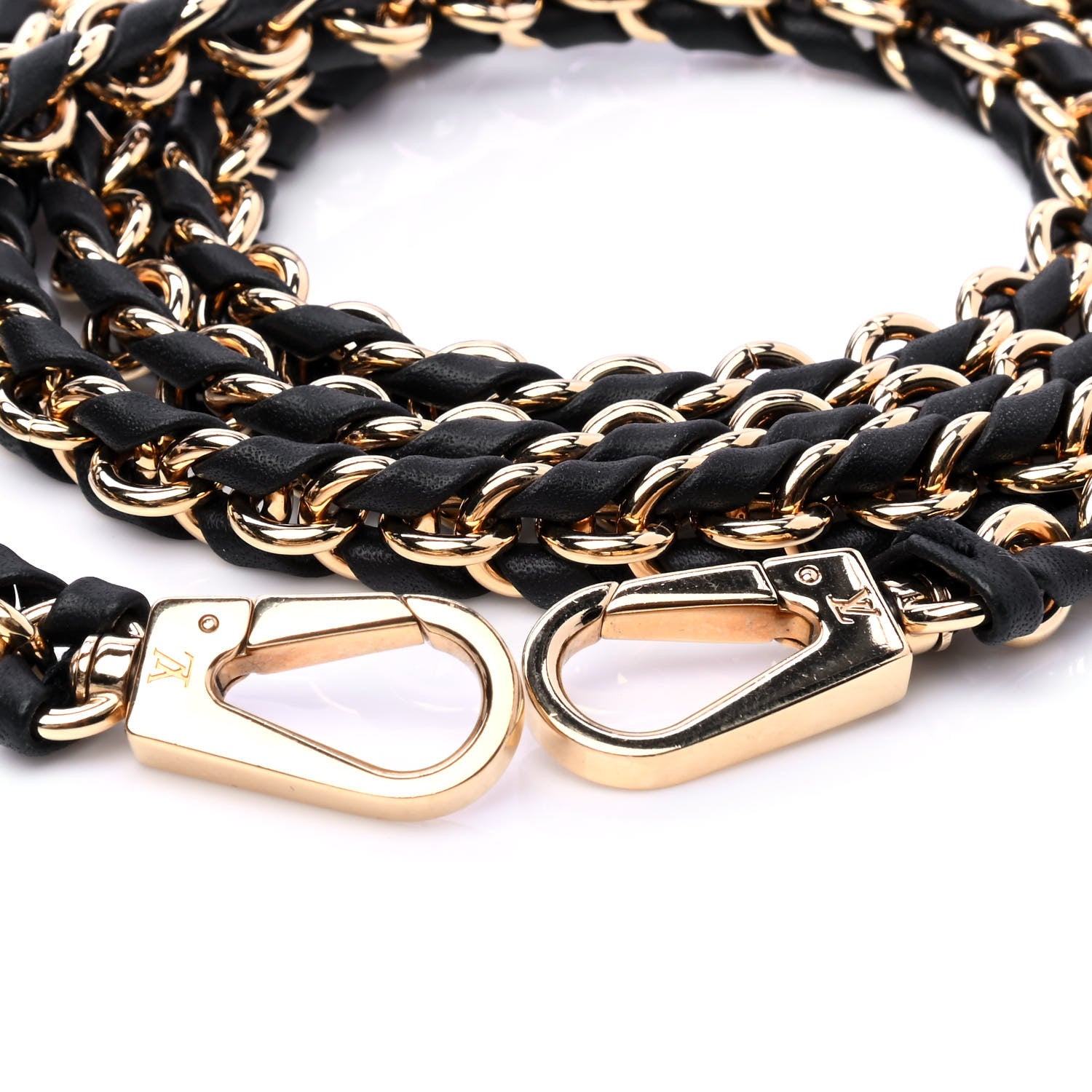 Louis Vuitton Calfskin Vanity PM Chain Strap Black 3 of 4