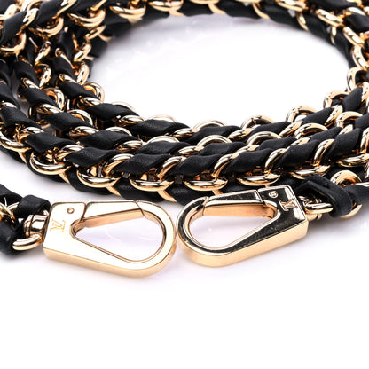 Louis Vuitton Calfskin Vanity PM Chain Strap Black 3 of 4