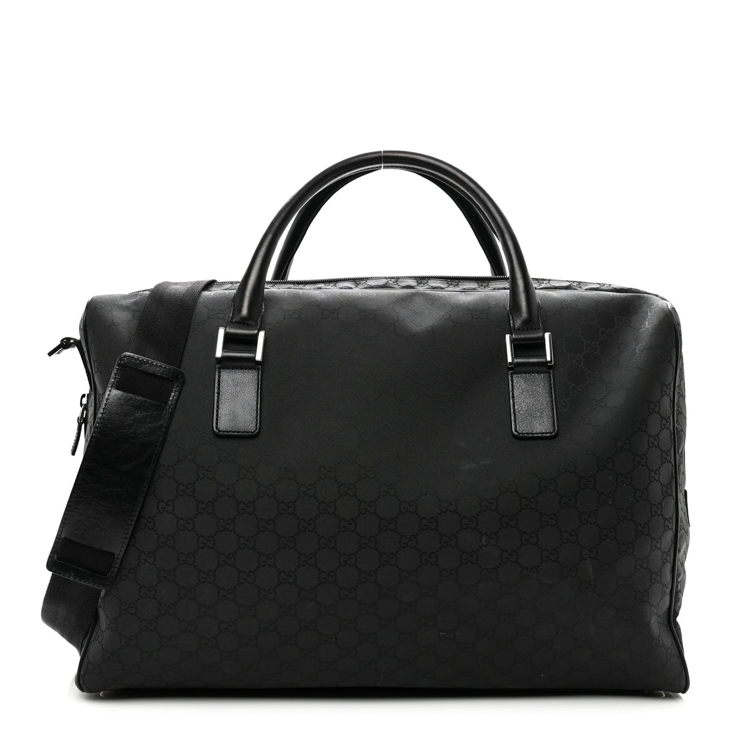 Denim Monogram Large Carry On Duffle Black