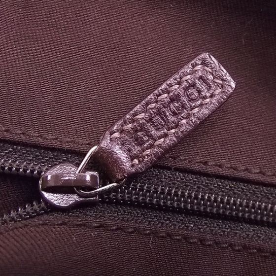 Monogram Medium Abbey Tote Brown