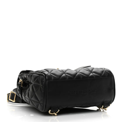 Mulberry Nappa Quilted Mini Cara Delevingne Convertible Bag Black 4 of 9