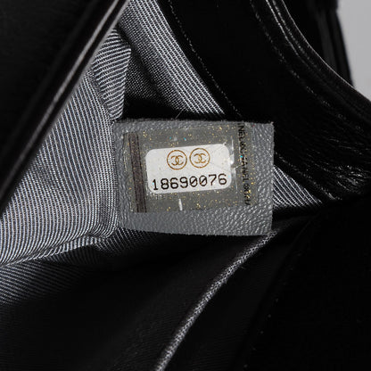 Chanel Calfskin Quilted Medium Boy Flap Black 8 of 18