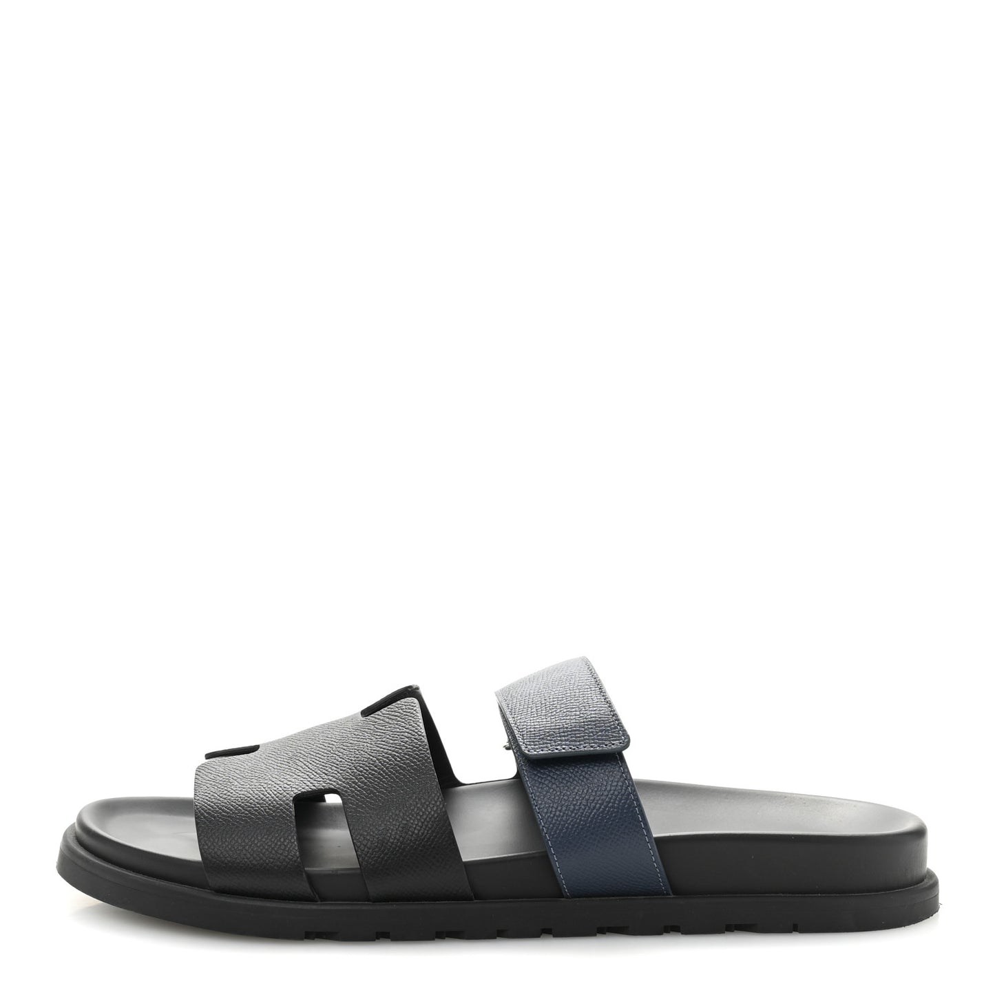 Epsom Mens Chypre Sandals 44.5 Black Bleu Céleste