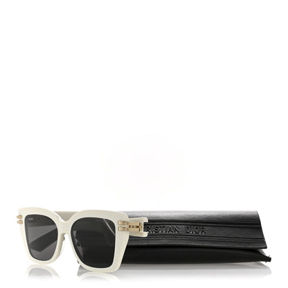 Christian Dior Acetate CDior S1I Square Sunglasses Ivory 9 of 9