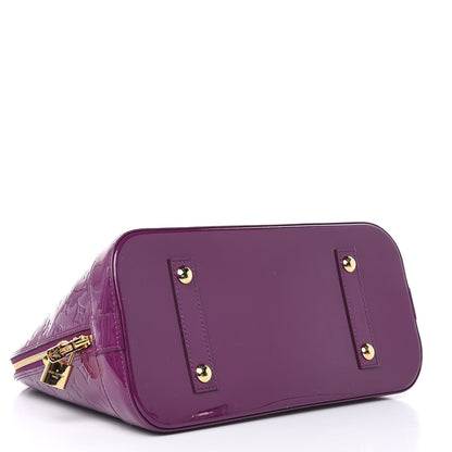 Louis Vuitton Vernis Alma MM Amethyste 4 of 8