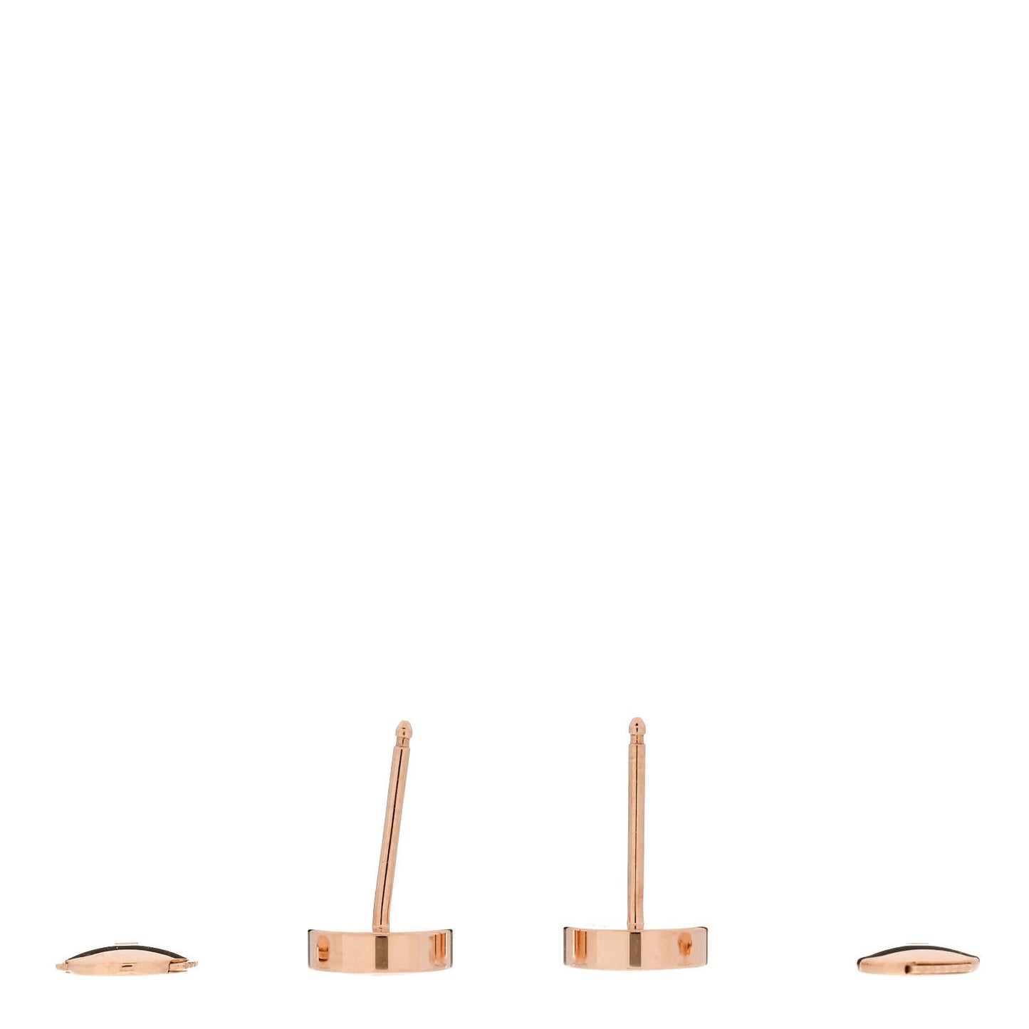 18K Pink Gold LOVE Earrings