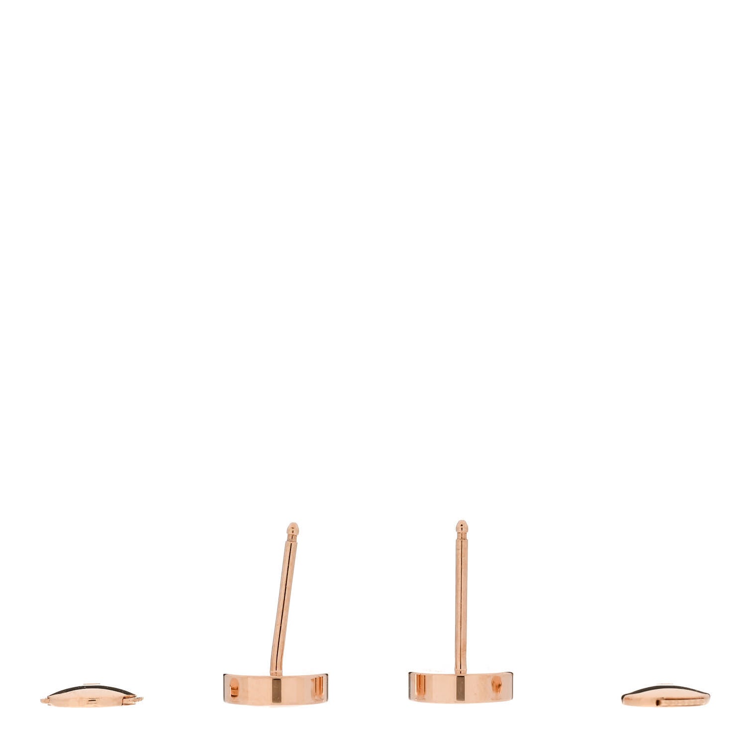 Cartier 18K Pink Gold LOVE Earrings 3 of 5