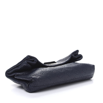 Louis Vuitton Calfskin Quilted Monogram Altair Clutch Navy 5 of 13