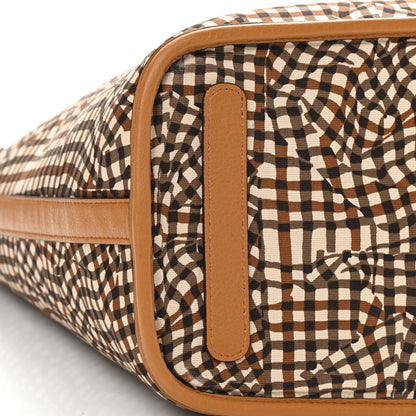 MCM Visetos Medium Liz Reversible Shopper Tote Cognac 13 of 17