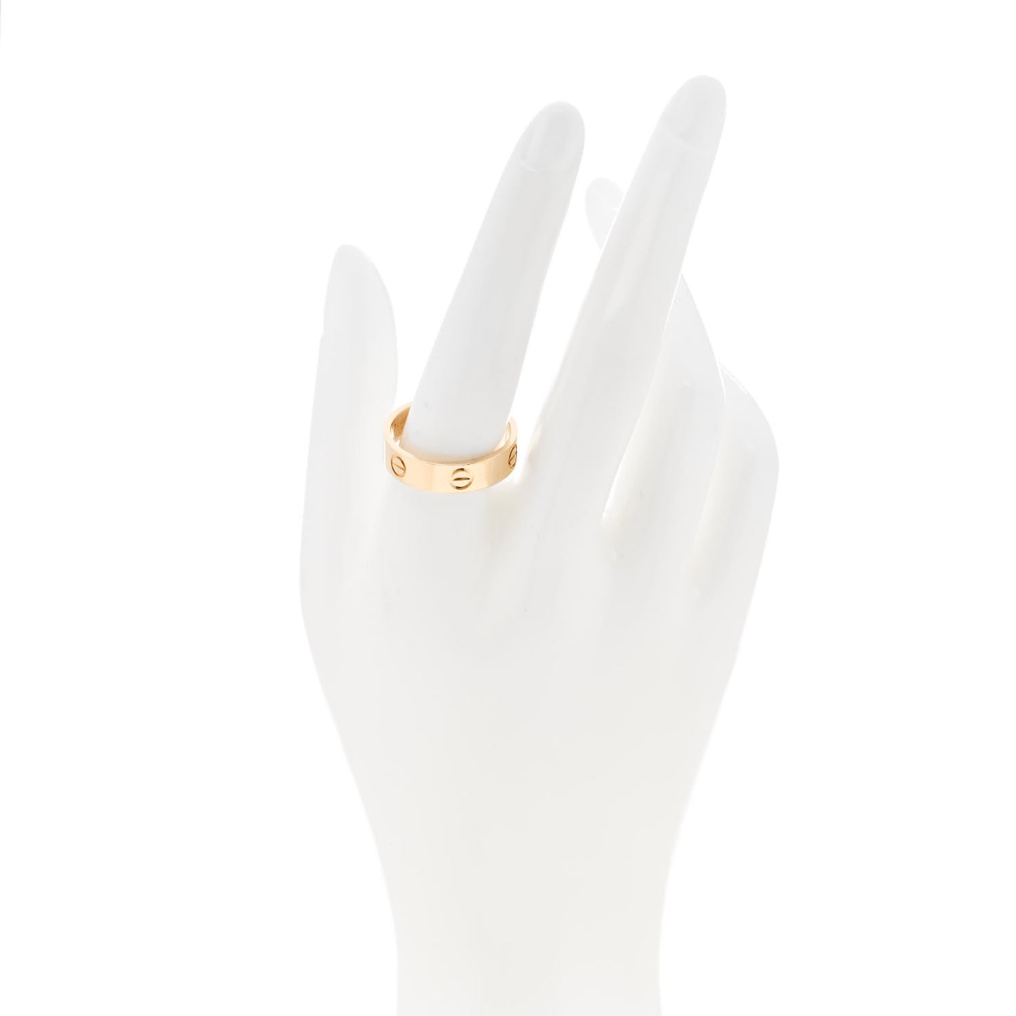 18K Yellow Gold 5.5mm LOVE Ring 61 9.5