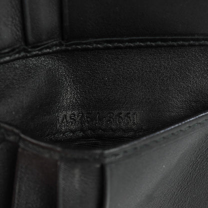 Gucci Guccissima Avel Bi-Fold Wallet Black 7 of 7