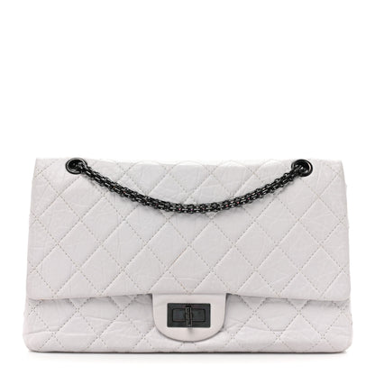 Chanel Aged Calfskin Quilted 2.55 Reissue 227 Flap White 1 of 18