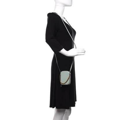 Marc Jacobs Smooth Calfskin The Mini Vanity Crossbody Bag Marine Green 2 of 9