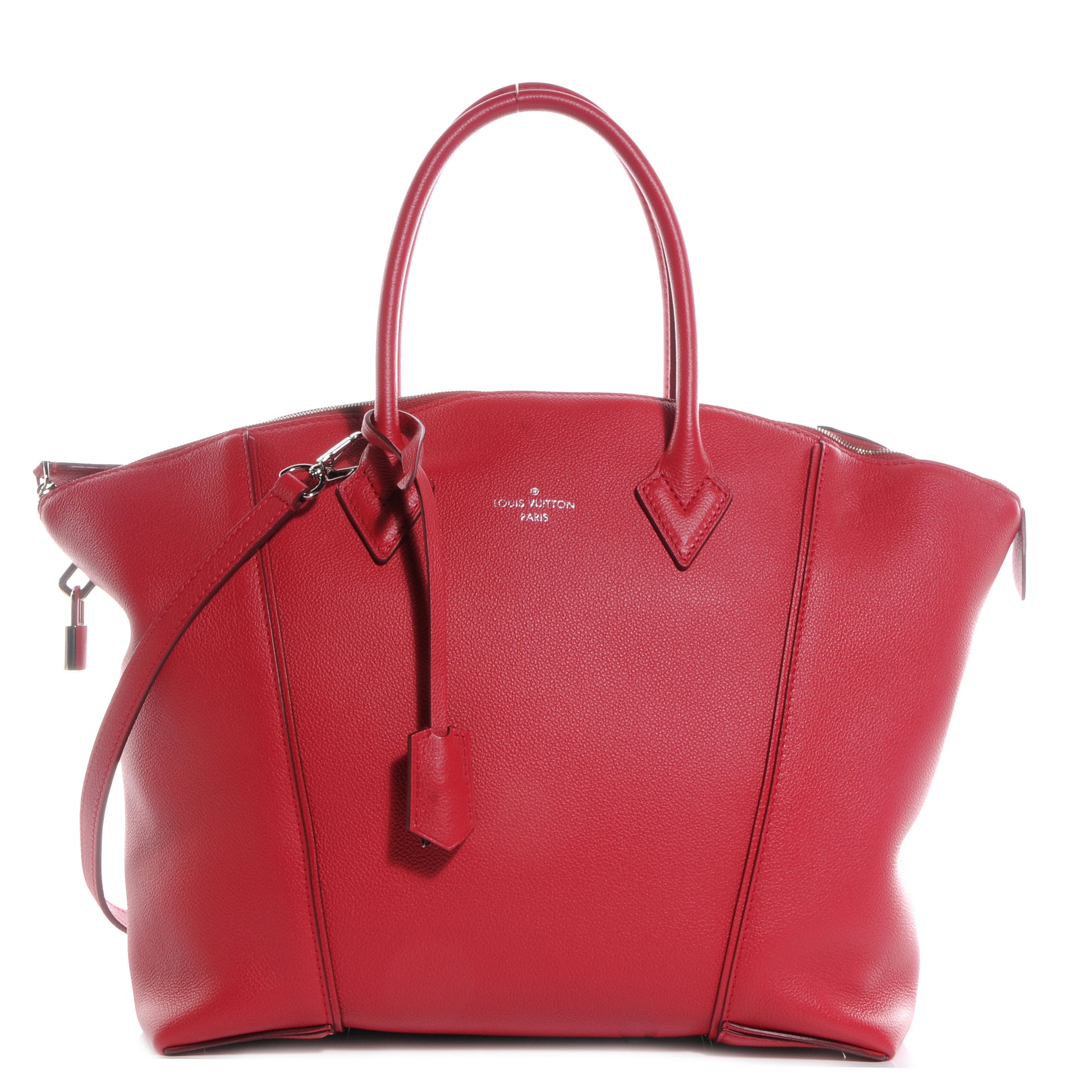 Louis Vuitton Veau Cachemire Soft Lockit Framboise 1 of 7