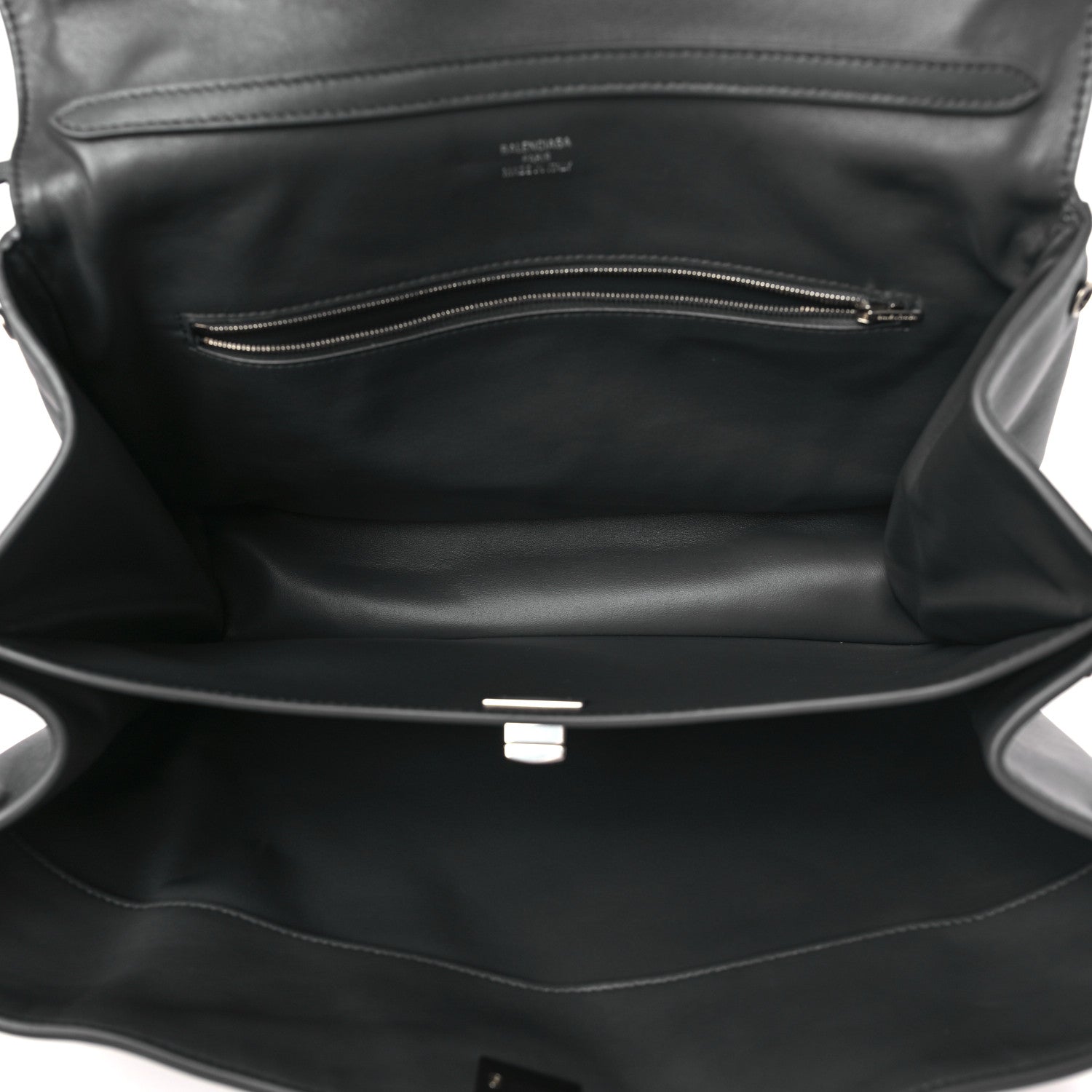 Balenciaga Natural Smooth Calfskin Medium Rodeo Top Handle Handbag Grey 5 of 8