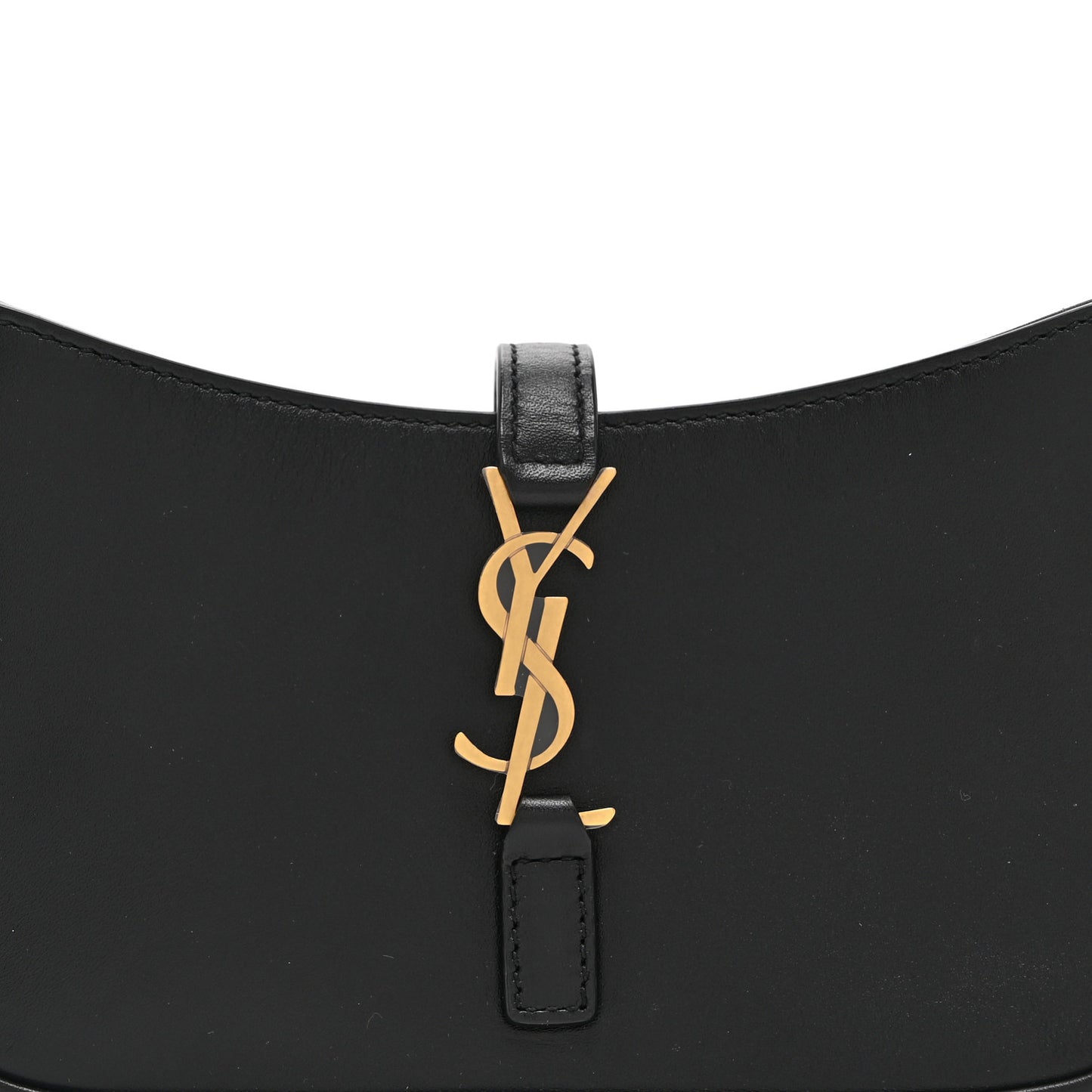 Smooth Calfskin Le 5 A 7 Mini Hobo Black