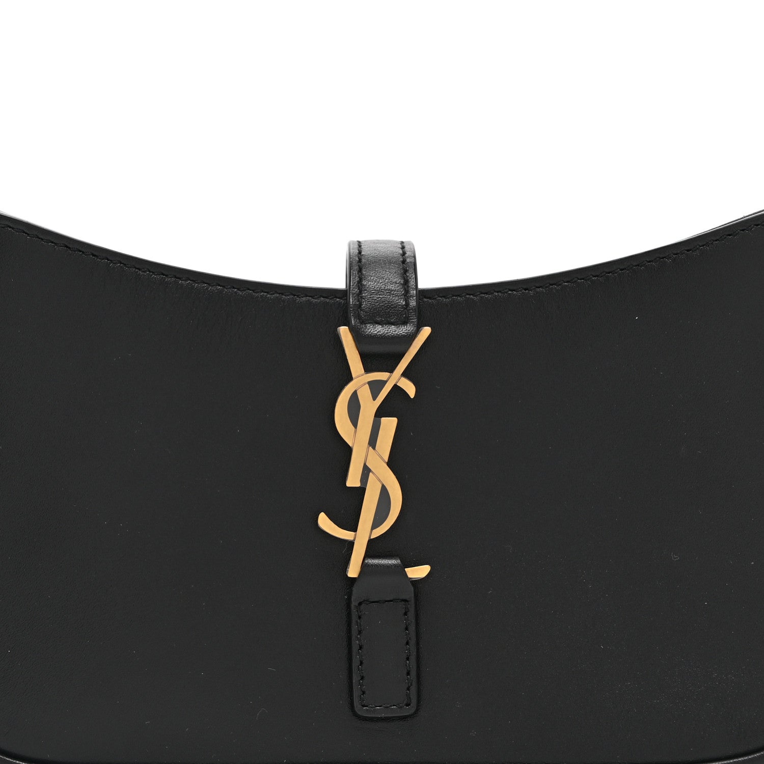 Saint Laurent Smooth Calfskin Le 5 A 7 Mini Hobo Black 8 of 10