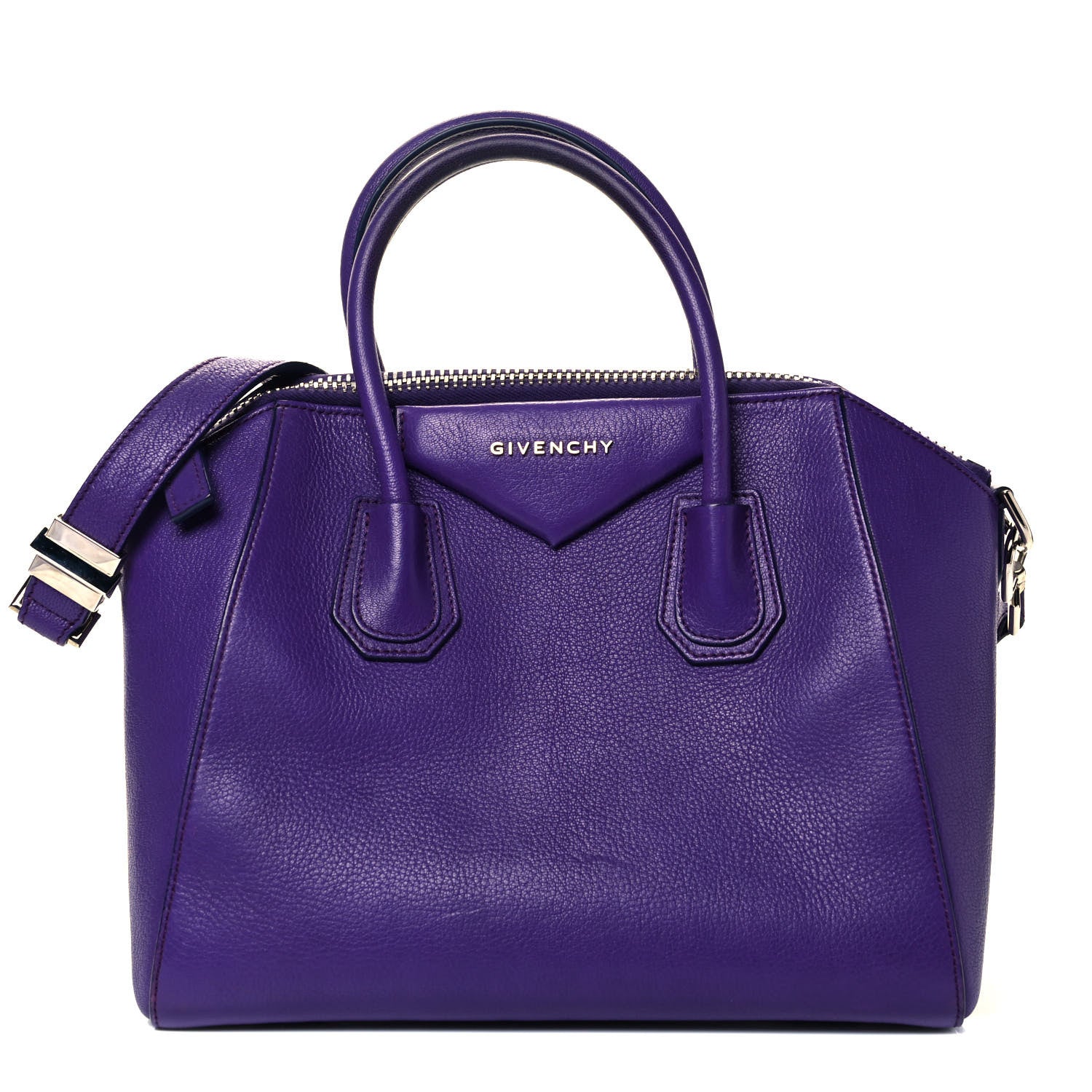 Givenchy Sugar Goatskin Small Antigona Violet 1 of 10