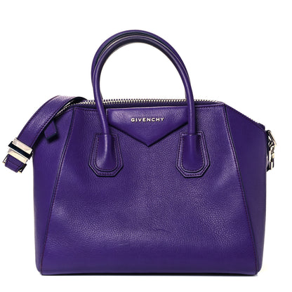 Givenchy Sugar Goatskin Small Antigona Violet 1 of 10