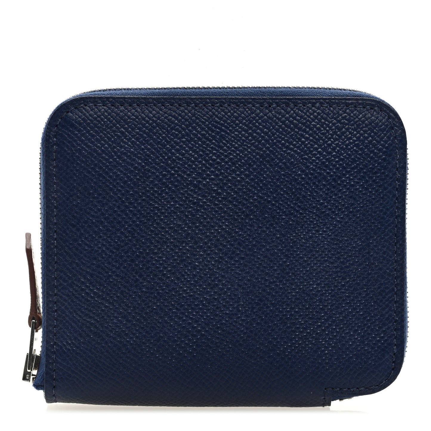 Epsom Silk'In Compact Wallet Bleu Saphir