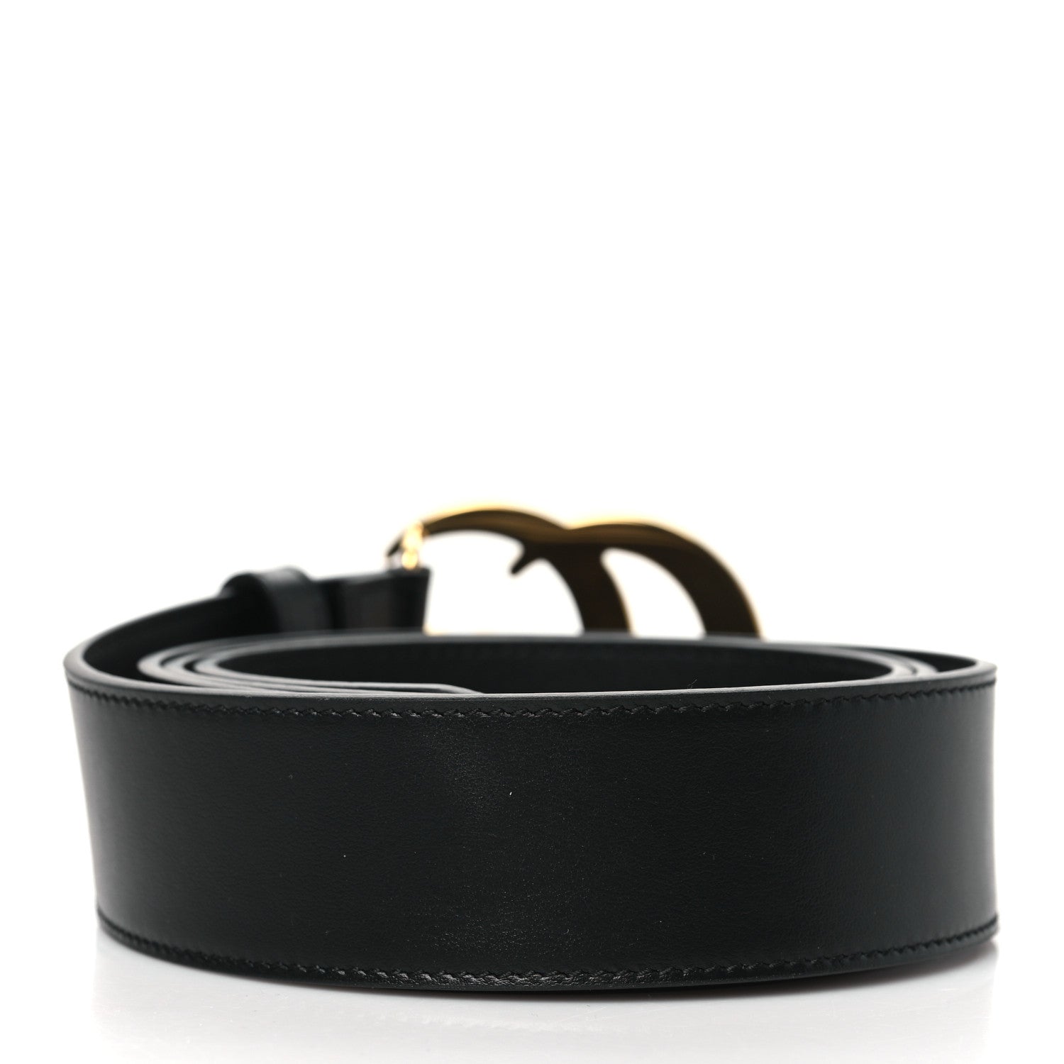 Gucci Calfskin Double G 40mm Belt 115 46 Black 3 of 6