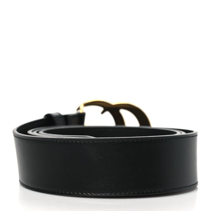 Gucci Calfskin Double G 40mm Belt 115 46 Black 3 of 6