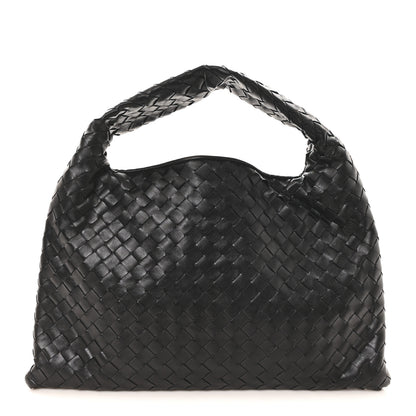 Bottega Veneta Calfskin Intrecciato Small Hop Black 1 of 10