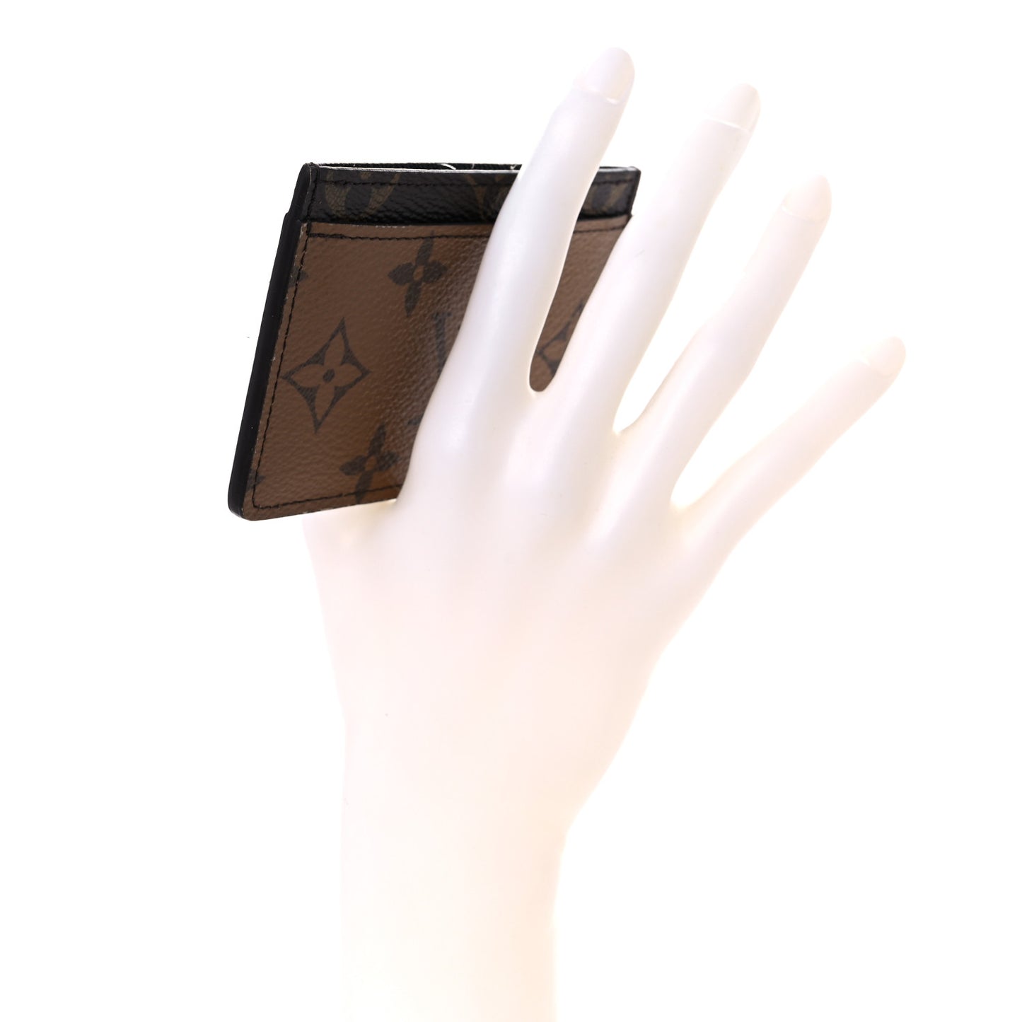 Reverse Monogram Card Holder