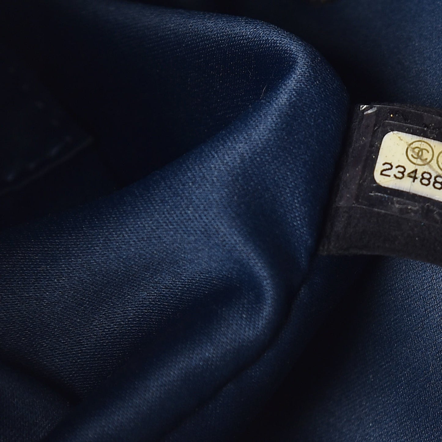 Sequin Medium Coco Cuba Single Flap Blue