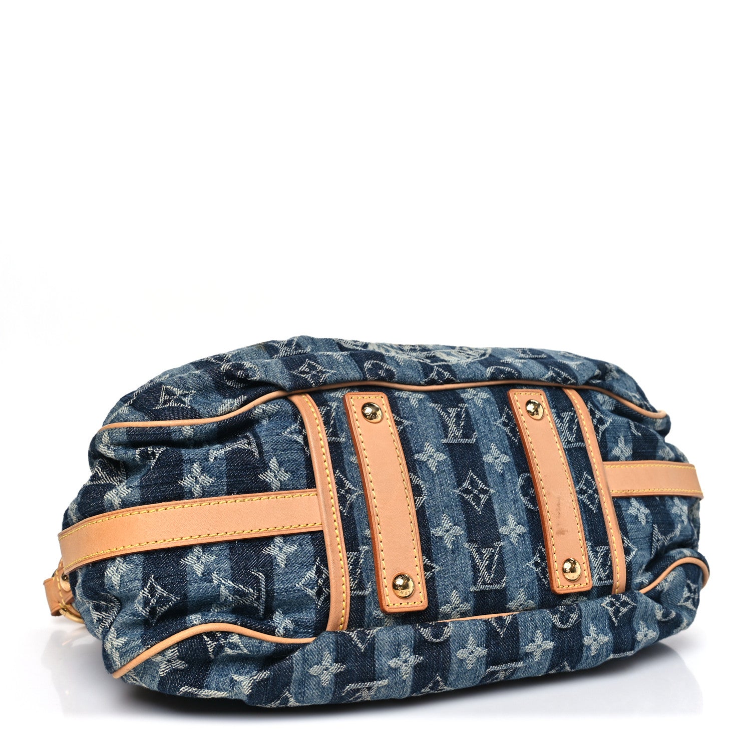 Louis Vuitton Denim Raye Porte Epaule MM 4 of 13