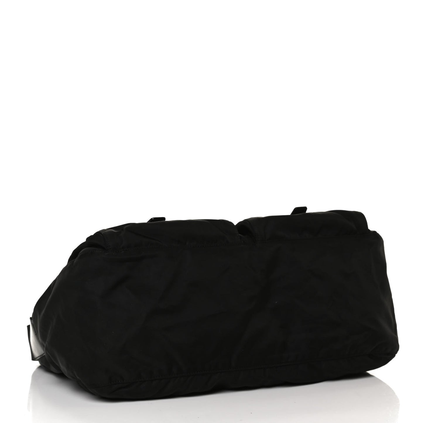 Nylon Vela Messenger Bag Black