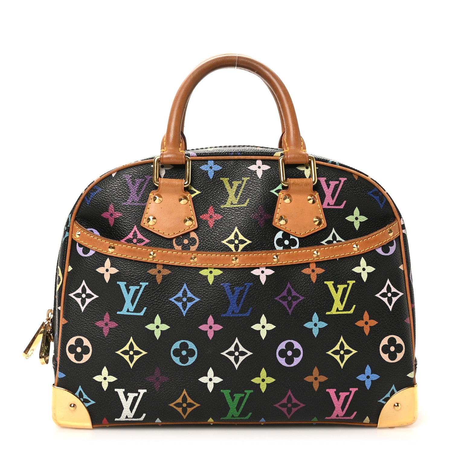 Louis Vuitton Monogram Multicolor Trouville Black 1 of 9