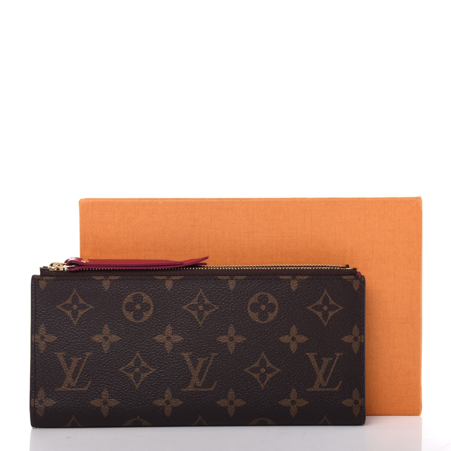 Louis Vuitton Monogram Adele Wallet Fuchsia 9 of 9