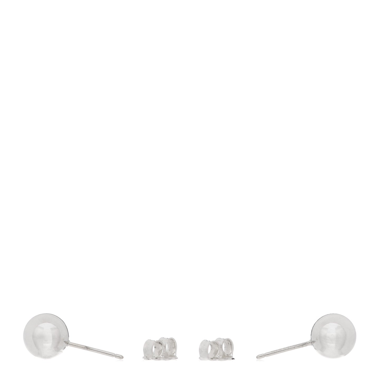 Sterling Silver 8mm HardWear Ball Earrings