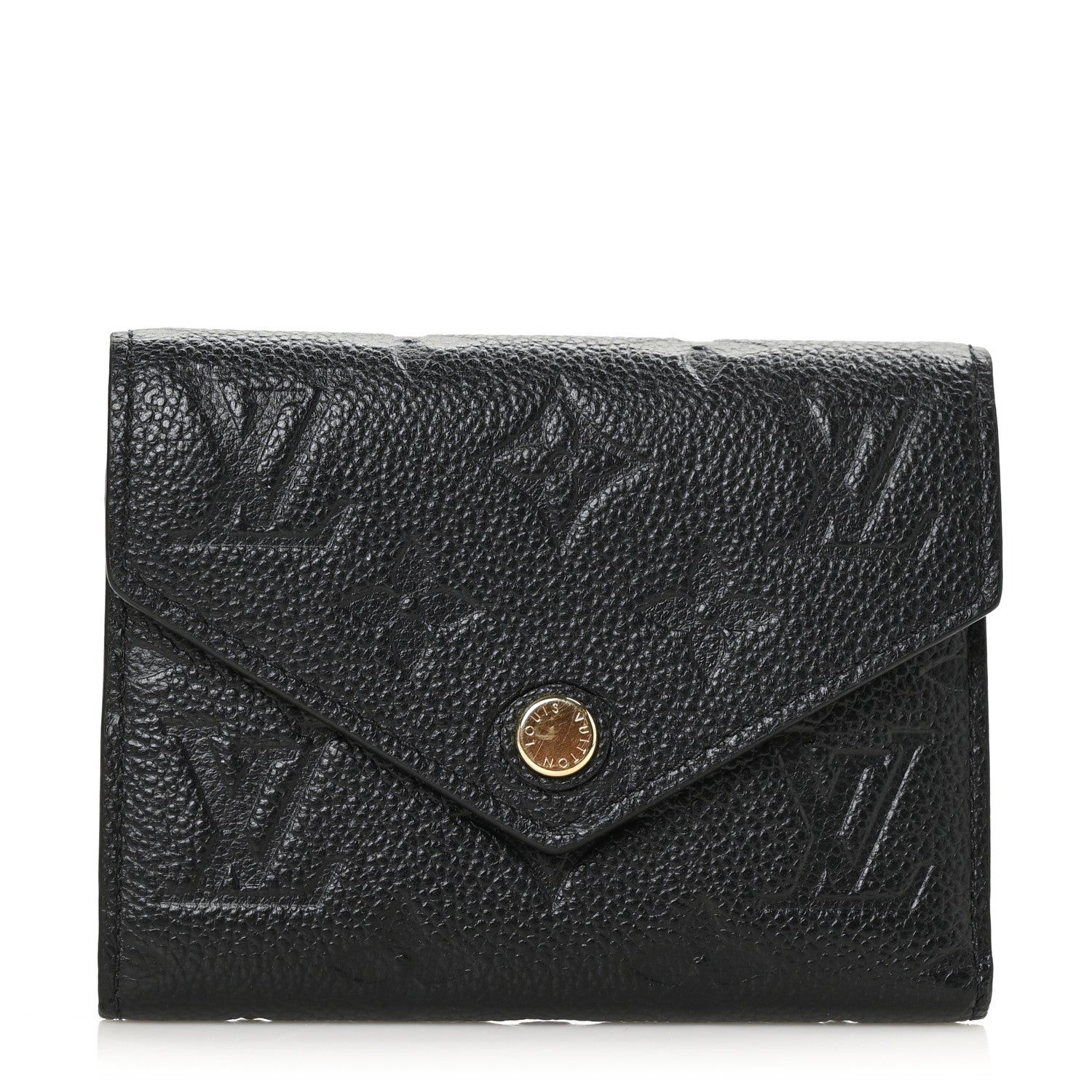 Louis Vuitton Empreinte Victorine Wallet Black 1 of 6