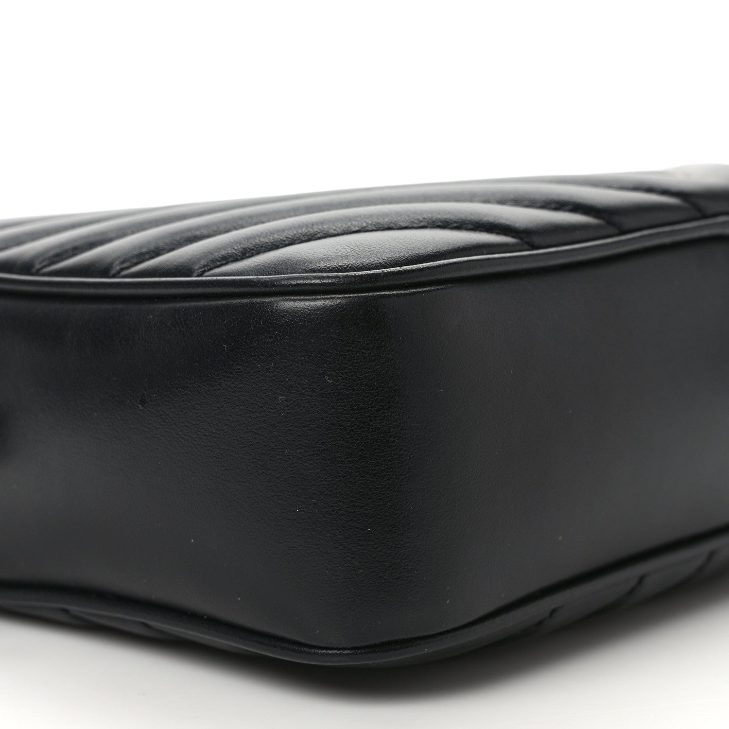 Saint Laurent Calfskin Matelasse Monogram Lou Camera Bag Black 8 of 10