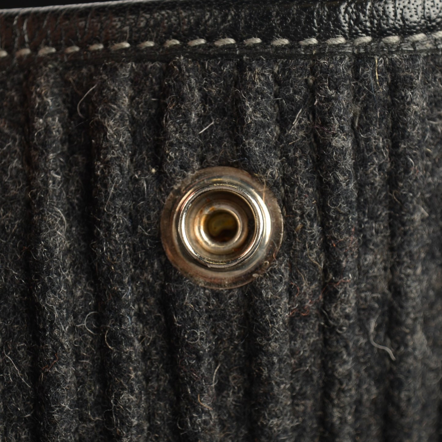 Ribbed Wool Negonda Garden Party MM 36 Graphite