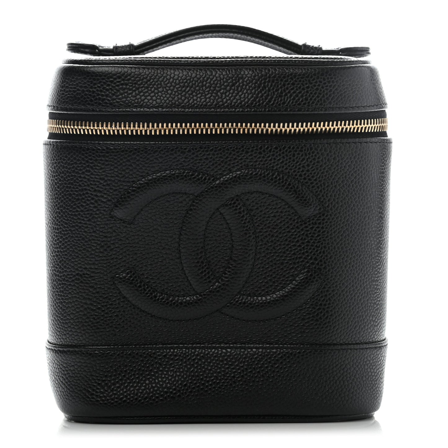 Caviar Cosmetic Vanity Bag Black