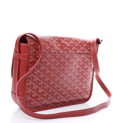 Goyard Goyardine Belvedere MM Messenger Bag Red 2 of 17