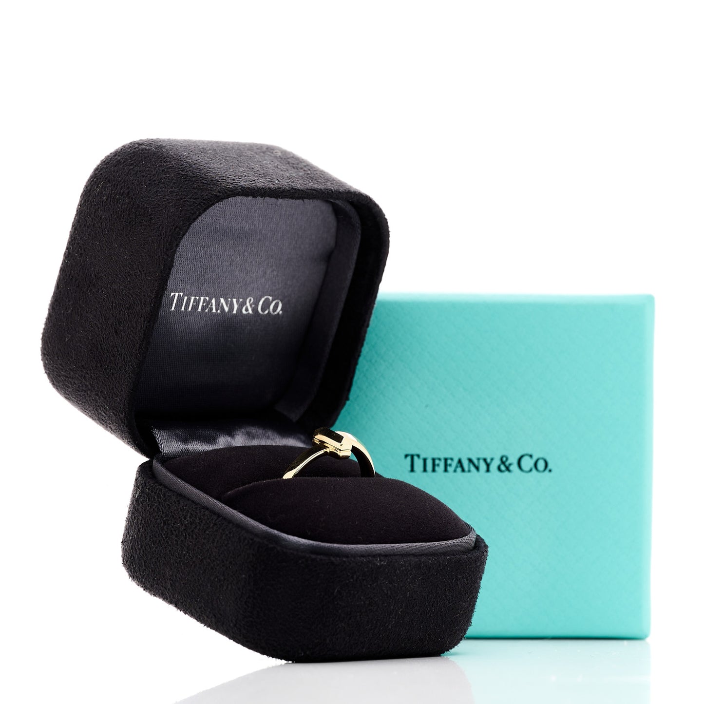 18K Yellow Gold T T1 Ring 54 7