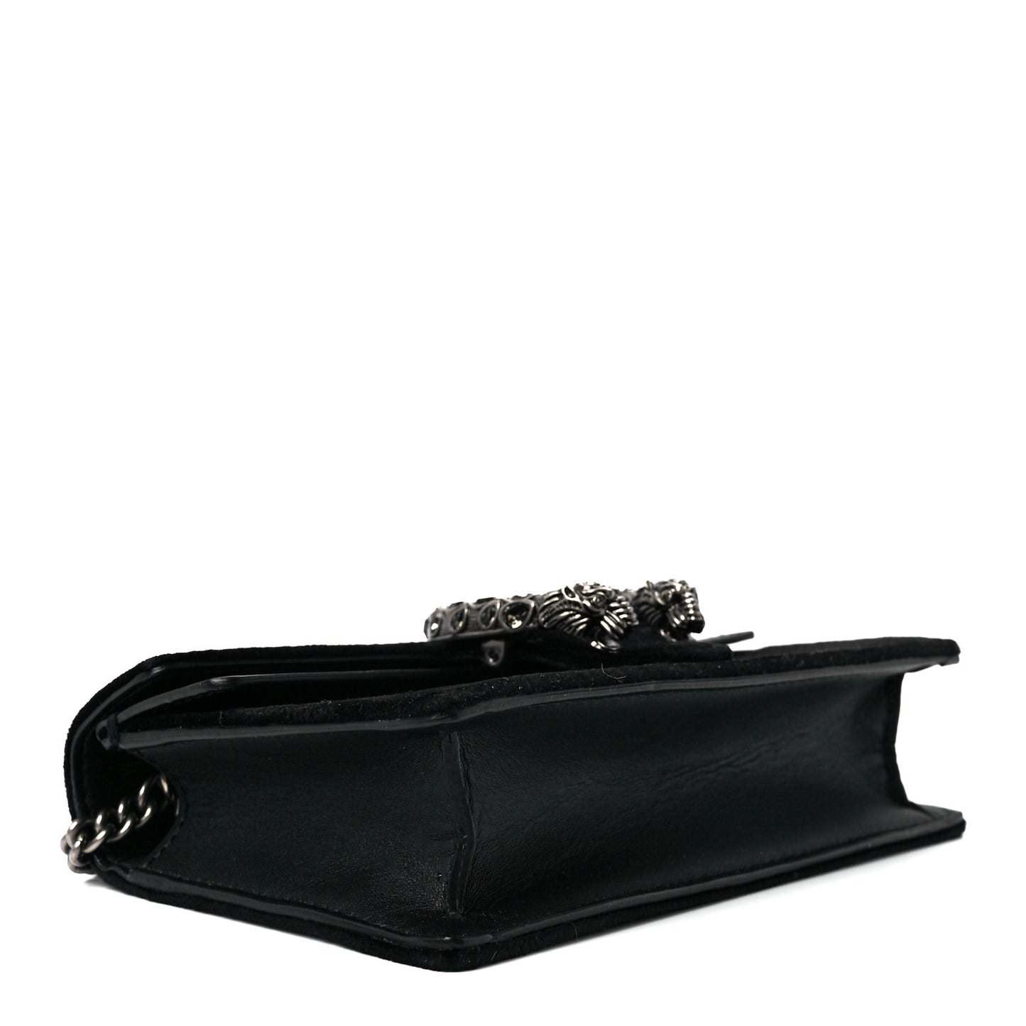 Velvet Super Mini Dionysus Shoulder Bag Black