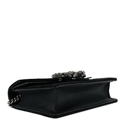 Gucci Velvet Super Mini Dionysus Shoulder Bag Black 4 of 10
