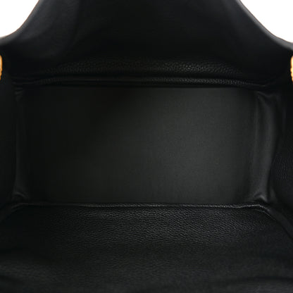 Hermes Taurillon Clemence Lindy 30 Black 5 of 11