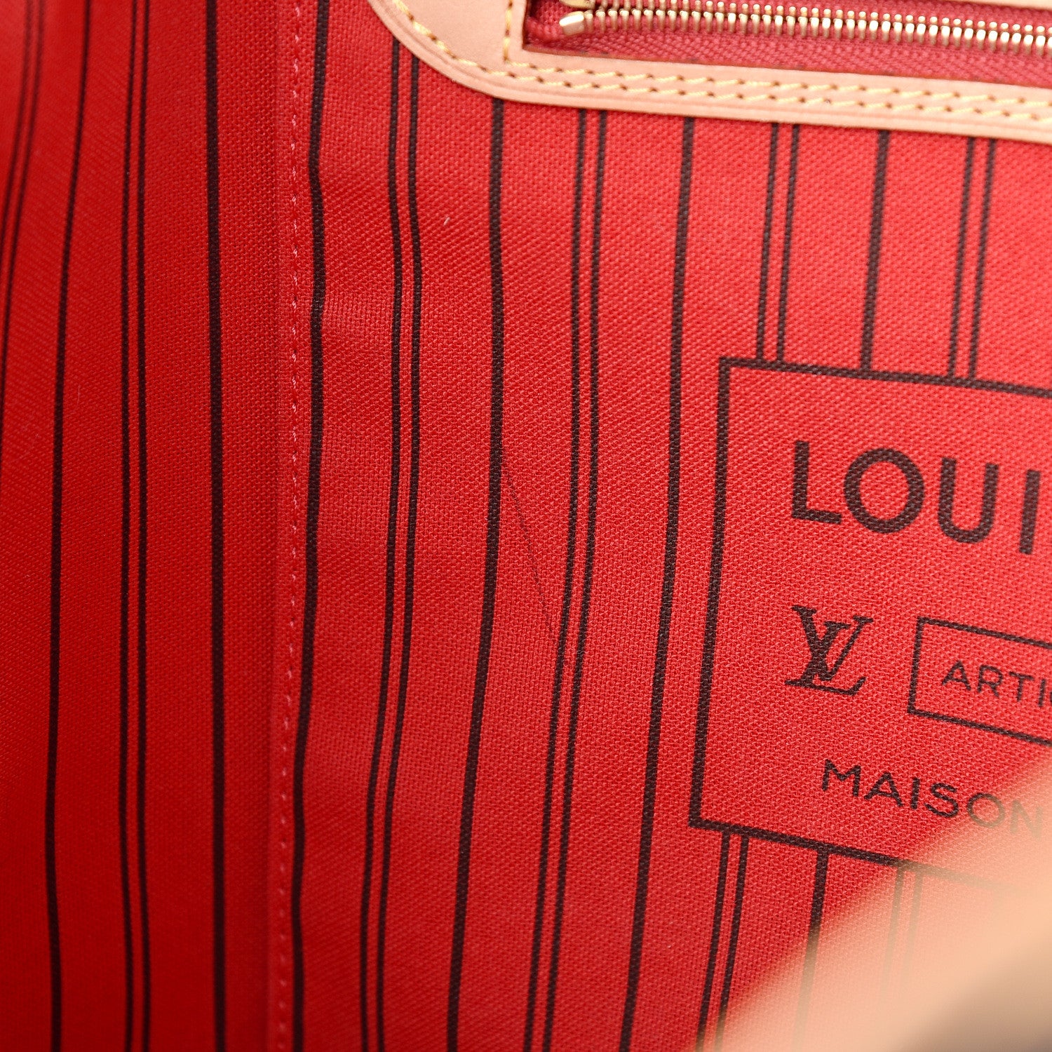 Louis Vuitton Monogram Neo Neverfull MM Cherry 17 of 19