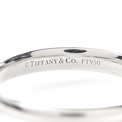 Tiffany Platinum Diamond Aria Band Ring 50 5.5 4 of 4