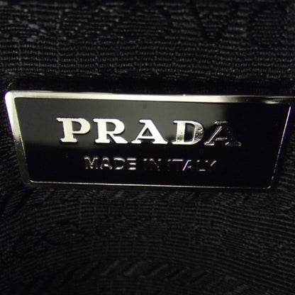 Prada Vitello Daino Stripe Sacca Black 7 of 11