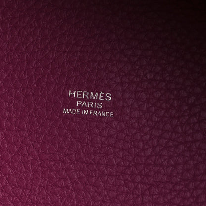 Hermes Taurillon Clemence Picotin Lock 26 GM Tosca 6 of 10