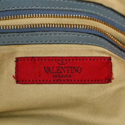 Valentino Garavani Vitello Rockstud Flap Shoulder Bag Light Stone 6 of 20