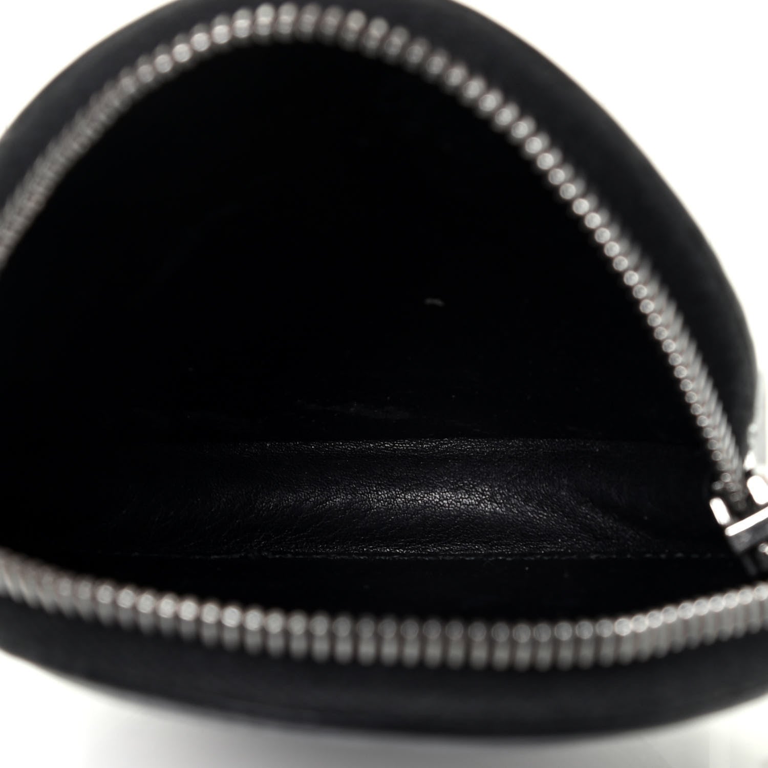 Gucci Pebbled Calfskin Round Coin Purse Black 4 of 4
